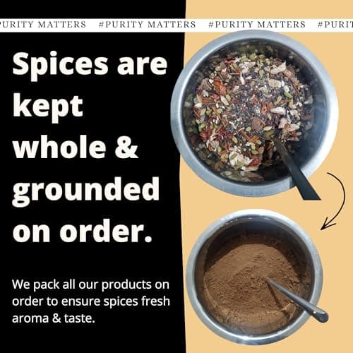 Indiana Organic Garam Masala Powder – Roasted Whole Spice Blend |150 Gram | Freshly pack on order | No Red chilli garam masala | No onion and garlic. — image 6