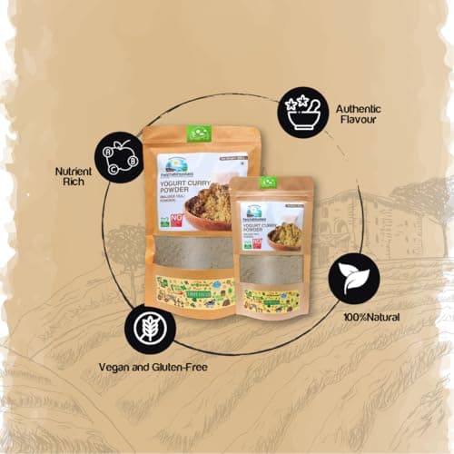 Panchabhootani Yogurt Curry Powder 200g | Majjige Huli Powder, South Indian Flavours , Quick and Satisfying Meal, Ready To Use, Ready Mix, Easy Receipe, Natural Ingredients used , No Artificial Colour, Goodness Of Spices — image 5