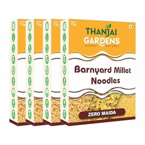 THANJAI GARDENS - SIMPLY NATURAL Finger Millet Noodles – Nutrient-Dense, Nutritious & rich-Fiber Instant Noodles | No Maida, No Preservatives No Artificial Color | 175 G Each | Pack of 2 — image 8