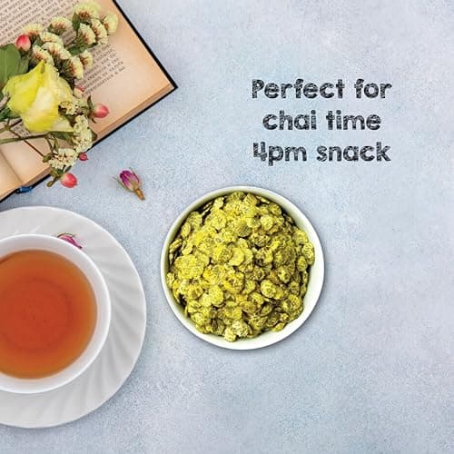 SelfCare By Suman Agarwal Masala Moong Jor Pack of 1 200g | Roasted - Vegan | Savoury - Snacks - Namkeen - Grocery | Spicy Crunchy & Chatpata - Tea time Snacking | Jain & Travel Friendly — image 5