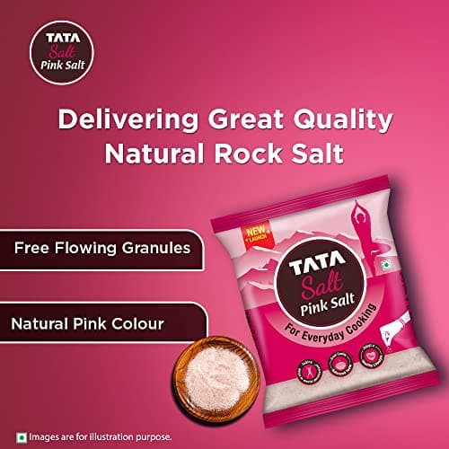 Tata Salt Pink Salt, 1kg, Rock Salt for Everyday Cooking, Sendha Salt — image 6