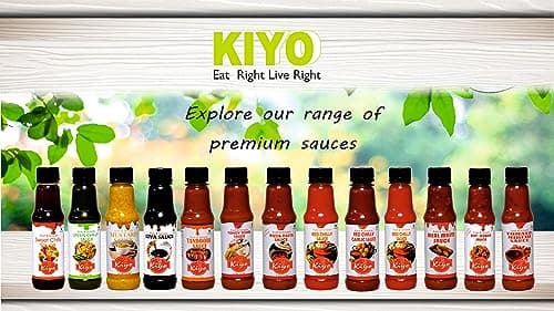 KIYO Fresh Pizza Pasta Sauce || No Onion & No garlic || 100% Natural & Vegan Ingredients || No Added Flavours & Colours || Enjoy It with Pizza, Burger & Pasta in Fresh Pantry 200 gm (Pack Of 4) — image 7