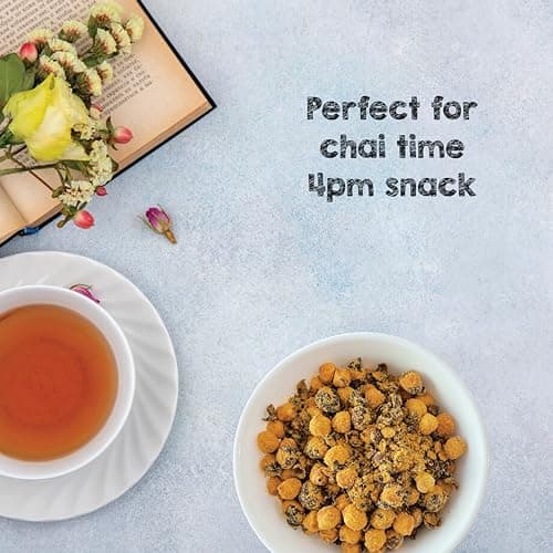 SelfCare By Suman Agarwal Peri Peri Chana Pack of 1 200g | Healthy - Roasted - Gluten free | Snacks - Namkeen - Grocery | Crispy - Chatpata - Tea time Snacking | Travel & Jain Friendly — image 6