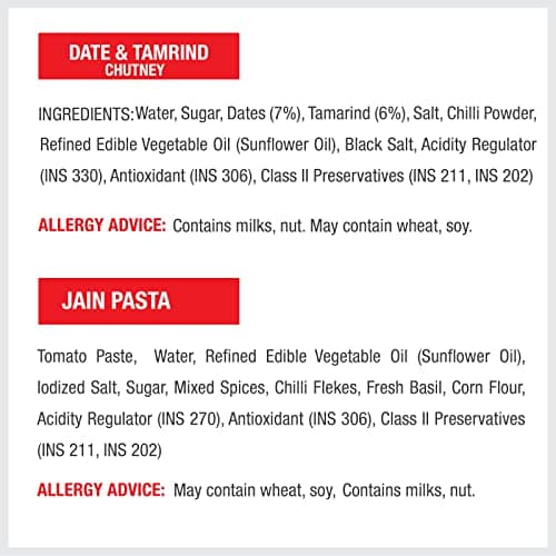 Zissto Jain Pasta Italian Sauce, Jain Schezwan Desi Chinese Sauce, Jain Makhani Butter Cooking Gravy, Date and Tamarind Sauce| No Onion No Garlic | Ready to Cook | Combo Pack of 4-250gm Each Bottle — image 6