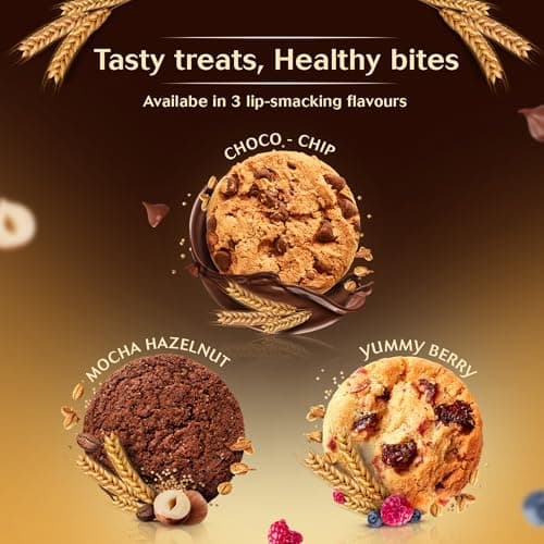 Sugar Free D’Lite Yummy Berry Cookies | Zero Added Sugar | Made with Oats & Quinoa 150g — image 7