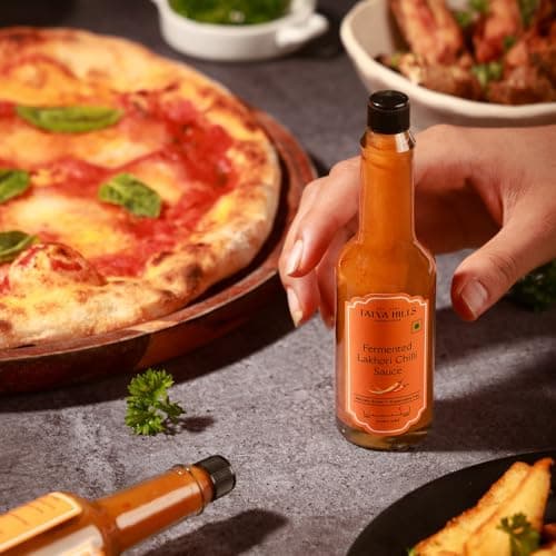 TatvaHills Superfoods Fermented Lakhori Chilli Sauce | Hot & Spicy | Himalayan Aged Chillies | No Preservatives | Perfect for Noodles, Momos, Pizza & Dips | 60g — image 3