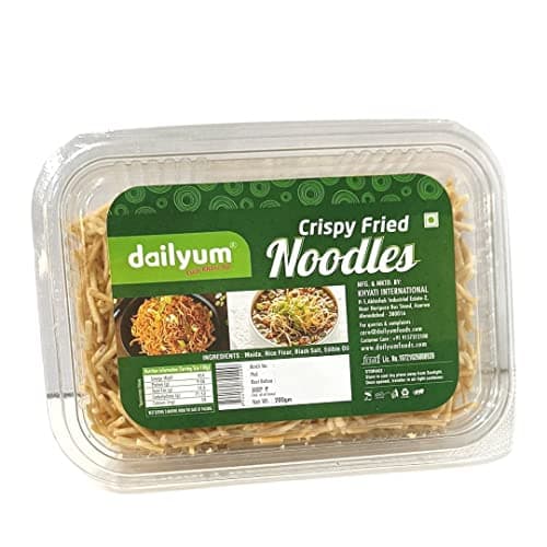 Dailyum Crispy Fried Noodles + Jain Instant Soup Box-Tomato and Manchow| 8 Single Serve Sachets,12g Each| Sip-A-Soup| Natural | No MSG | Pack of 3 Box — image 7