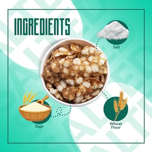 Avarya Assorted Sago Chips | Classic Salted Sabudana Chips | Crispy & Fresh Indian Snack | Falhari Friendly | 100% Vegetarian | Light & Crunchy Tea Time Munchies | 125gm | Pack of 1 — image 5