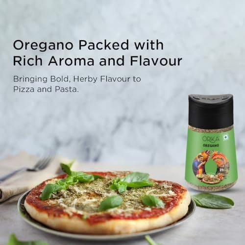 Orika Oregano Oregano Seasoning | Full Bodied Oregano Herbs | Ideal Seasoning For Pizza, Pasta, Marinades And Soups | No Artificial Flavours And Colours, 13 Gram — image 6