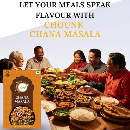 Chounk 100% Pure Punjabi Chana Masala 100g Powder No Onion No Garlic Ready To Cook Powder Masala — image 6