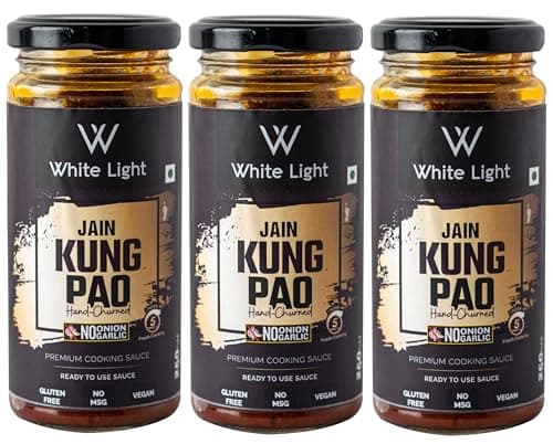 White Light Food Jain Kung Pao l Vegan and Natural Ingredients l Ready to Eat Healthy Food (Pack of 2, 250g Each) — image 7