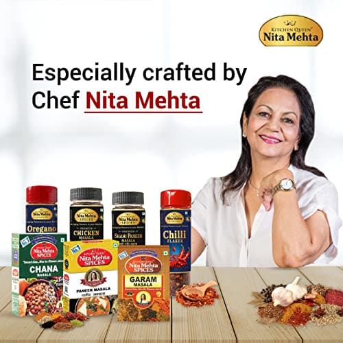 KITCHEN QUEEN NITA MEHTA Shikanji Masala 100g Each (Pack of 2) = 200g | Make Varieties of Shikanji at Home (SHIKANJI MASALA, 2 PACK | 200g) — image 4