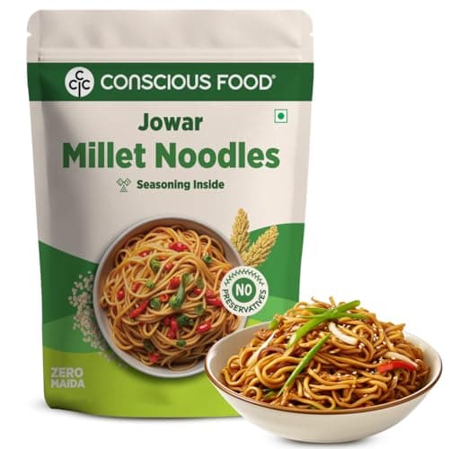 Conscious Food Millet Noodles | 162g | Pack of 3 | No Preservatives | No Maida | No Msg | No Artificial Colors or Flavors, No Trans Fat & Cholesterol — image 5