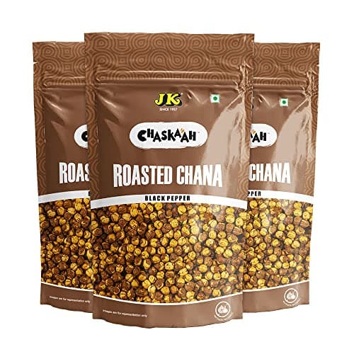 Chaskaah Lemon Chilli Chana 200g by JK | Bhuna Chana | Roasted Masala Chickpeas | Roasted Chana | NO MSG | Vegan | Not Fried | Jain — image 7