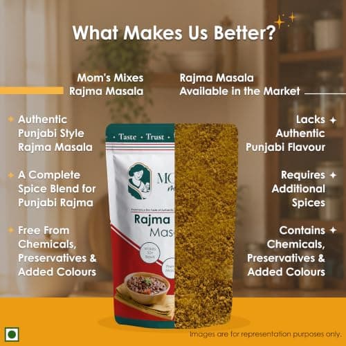 Mom’s Mixes Rajma Masala | Pre-mix Masala | No Onion No Garlic | 100g — image 5