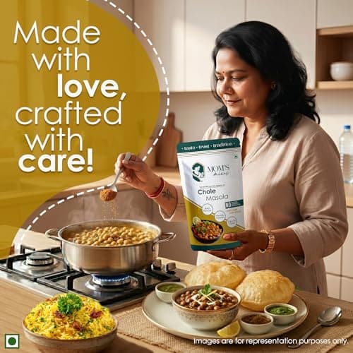 Mom’s Mixes Chole Masala (Chole Masala Powder) | Pre-Mix Masala | No Onion No Garlic (Jain Friendly) | Authentic Punjabi Taste | No Preservatives | 100g — image 5