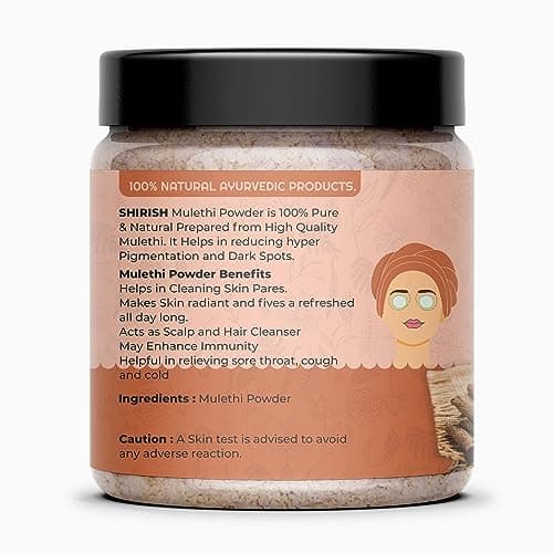 Mulethi Powder 100 Gram Jar Pack,licorice powder,Yashtimadhu powder — image 2