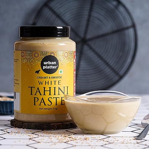Urban Platter Tahini Paste, 1kg (Smooth & Creamy White Sesame Paste, No Additives, Ideal for Hummus, Shawarma Sauce, Baba Ghanoush & Salad Dressings) — image 5