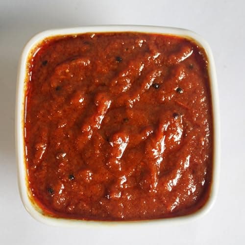 Sri Varaha Foods Tomato Thokku 300g | Thakkali Thokku | Traditional South Indian Tomato Pickle | No Onion No Garlic | Homemade Style Ready to Eat — image 5