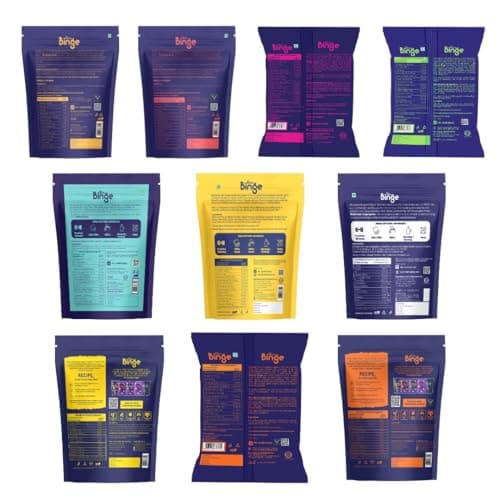 The Healthy Binge Ultimate 10 Assorted Healthy Snacks Combo – Millet Snack Combo | Baked Snack Variety Pack | Healthy Snacks for Kids and Adults (Pack of 10) — image 8