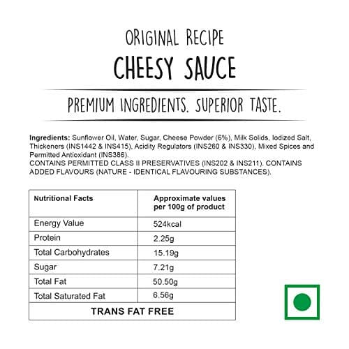 Wingreens Farms -Cheesy Sauce, 450g, Pack of 1 — image 2