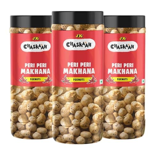 Chaskaah Cheddar Cheese Makhana,70g by JK (Foxnuts, Phool Makhana)| Dry Roasted| Rich in Calcium| Low Cholestrol|High Fibre| Jain — image 8