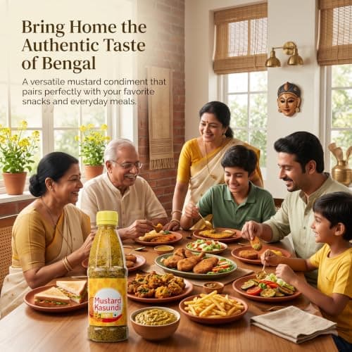 KVD Collection Original Bengali Kasundi Mustard Sauce | No Preservatives | Authentic Bangla Flavor | 300gram — image 8