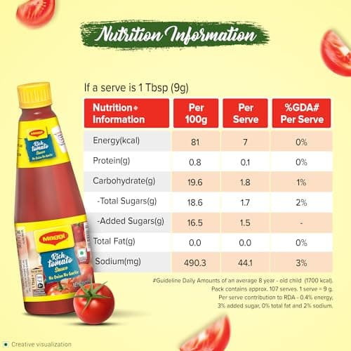 MAGGI Rich Tomato Sauce, No Onion No Garlic, 970g — image 2