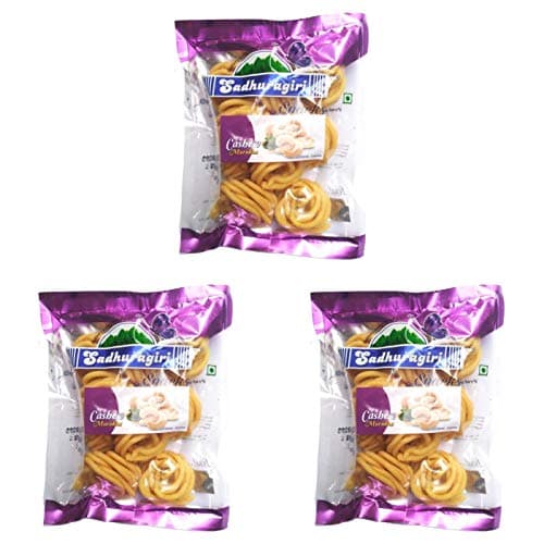 Sadhuragiri Cashew Murukku (120g x Pack of 3)