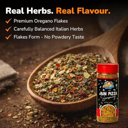 Time Out Popcorn No Garlic & Onion Jain Pizza Seasoning,120g, Pasta,Italian & Indian Dishes,Pack of 2 — image 4