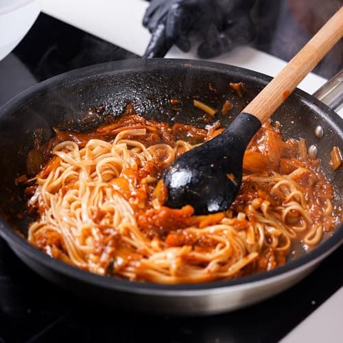 Urban Platter Kalguksu Wheat Noodles, 250g (Flat Korean Soup Noodles | Thick & Chewy Texture | Ideal for Brothy & Comfort Dishes) — image 6