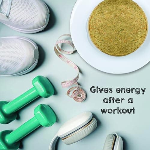 SelfCare By Suman Agarwal Green Gram Khakhra Pack of 1 250g | Roasted-Healthy-Snacks-Crackers-Namkeen-Grocery | Crispy & Chatpata - Tae time - Eat with Dip | Gluten Free - Jain & Travel Friendly — image 5