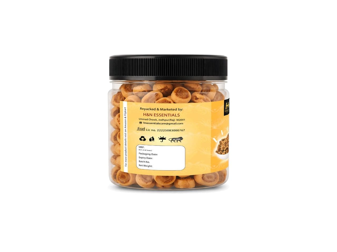 THAR NUTS ORGANIC Gujarati Mini Bhakarwadi 100gm | Big & Crunchy Traditional Snack | Authentic Indian Namkeen Nashta | Spicy Munching Snack — image 2