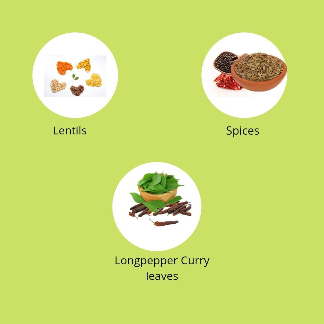 Nutrisupa spice lentil soup | Healthy and Natural| Vegan and plant based| no dairy no soy | Protein rich| trans fat free and zero cholesterol ready t cook | for digestive and gut health| 10cups per pack — image 3