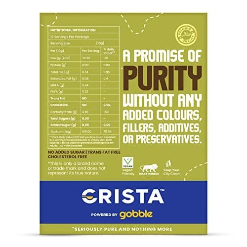 CRISTA Khatta Jal Jeera Masala | Vegan | Cholesterol Free | Trans Fat Free | No Onion | No Garlic | No Added Sugar | Zero added Colours, Fillers, Additives & Preservatives | 100 gms — image 3