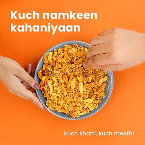 Bhujialalji Khatta Meetha (pack of 1) 1kg | Namkeen Snacks Tasty & Crunchy Tea-time Namkeen | All time favourite indian snacks/Namkeen | Ready to eat | Crsipy & Light snacks. — image 7