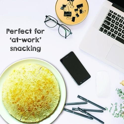 SelfCare By Suman Agarwal Mix Dal Khakhra Pack of 1 250 grams | Roasted-Healthy-Snacks-Crackers-Namkeen-Grocery | Crispy & Chatpata - Tae time - Eat with Dip | Gluten Free - Jain & Travel Friendly — image 4