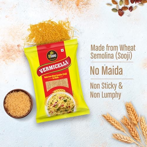 DISANO Wheat Vermicelli,No Maida,850 Gram - Cholesterol Free,unflavored — image 5