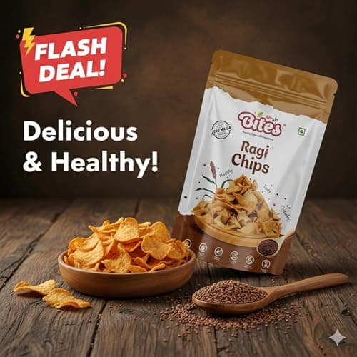 Win Win Bites Millets Healthy Combo Chips | Jowar, Ragi Chips, No Maida, No Onion No Garlic, Crunchy Millets Snacks 170g (2 x 85g Pack) — image 8