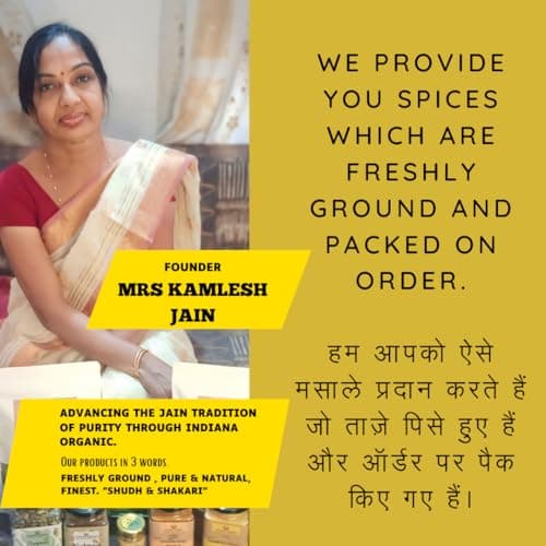 Indiana Organic - Shahi Paneer Masala Powder | with Tandoori Tadka - 150 Gram | No Onion & Garlic | Freshly Ground Packed on Order — image 5