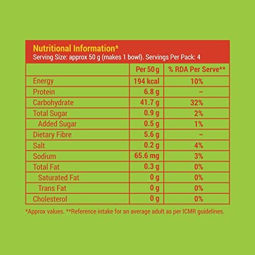 SLURRP FARM Little Millet Noodles No Maida,Not Fried,192 G,Vegetarian,0.42328754304 grams — image 2