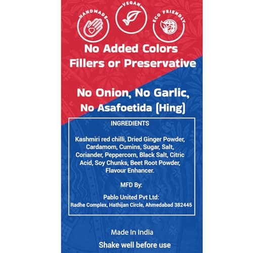Ashwat Jain Korean Kimchi Masala - No Onion No Garlic - Multipurpose Seasoning for Popcorn, Pizza, Noodles, Ramen (90 gm) — image 2