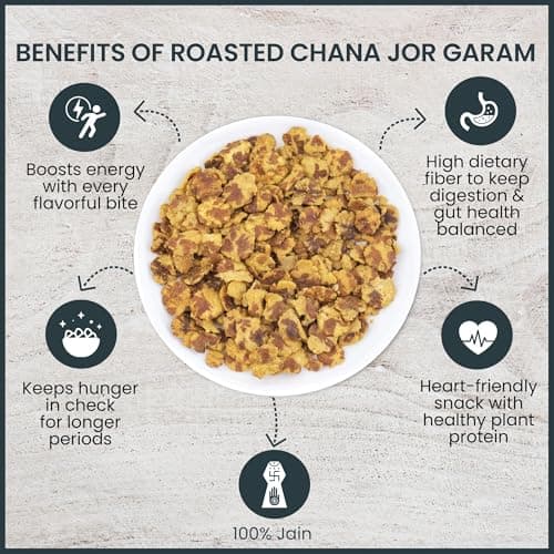 Milleto & Nutto Channa Jor Garam Snack Mix 130g | Pack of 2 | Healthy Namkeen Mix for Tea Time & Evening Snack | High Protein, Gluten Free, Crispy Roasted Chana Chur | Indian Traditional Snack for Office & Travel | — image 4