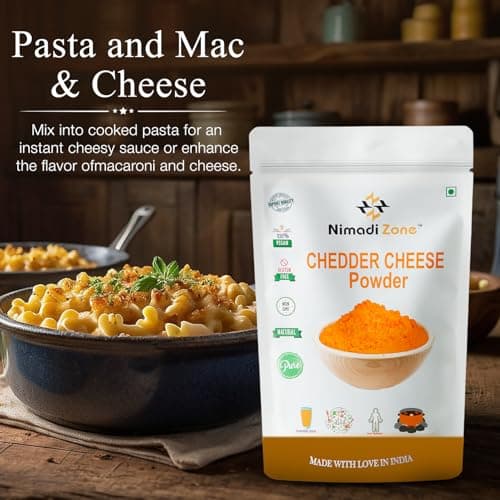 Cheddar Cheese Powder | Cheese Powder for Popcorn - 500 GM X 2 = 1 KG By Nimadi Zone — image 3