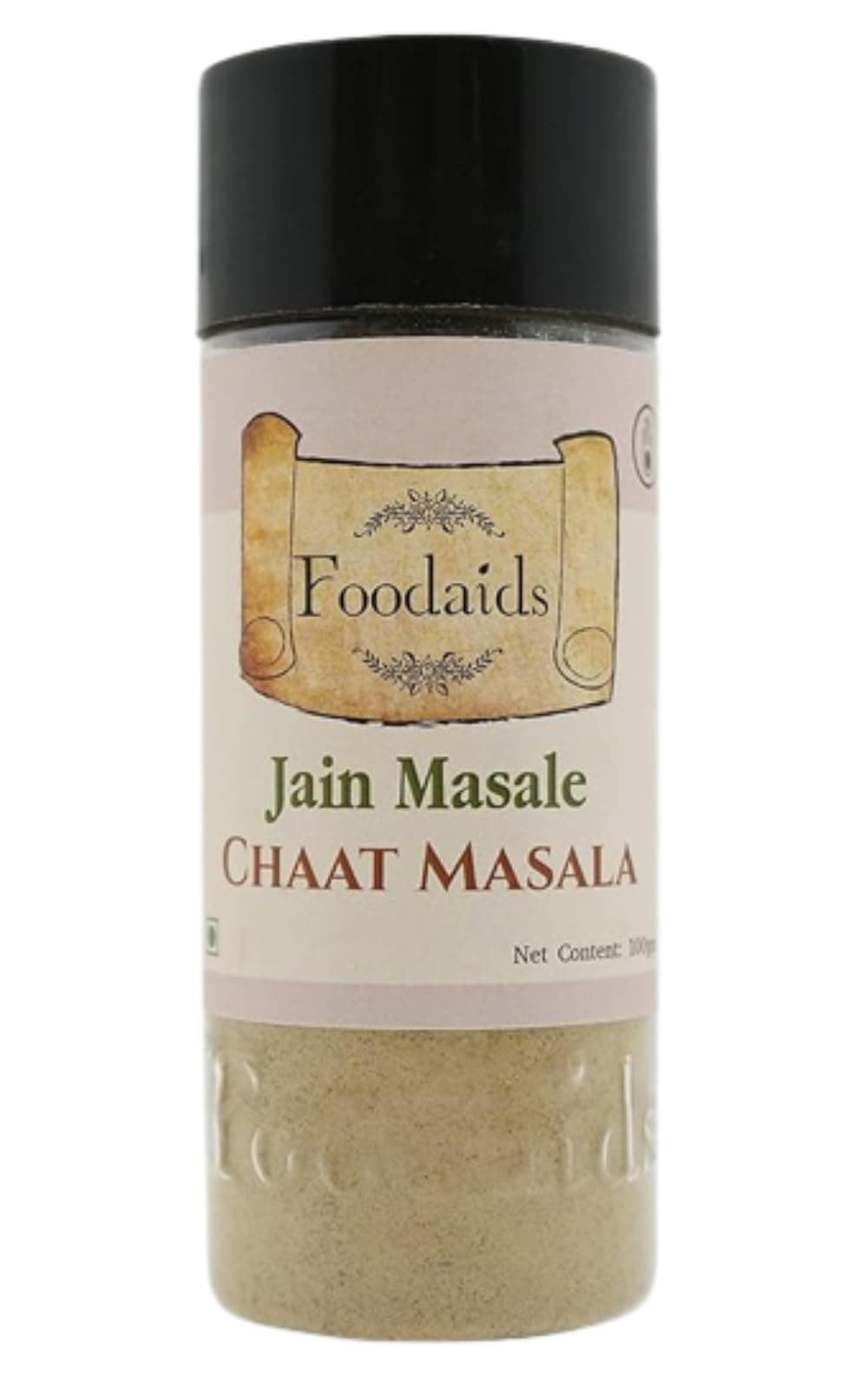 Foodaids Jain Chaat Masala / No Onion / No Garlic - 100 Gm