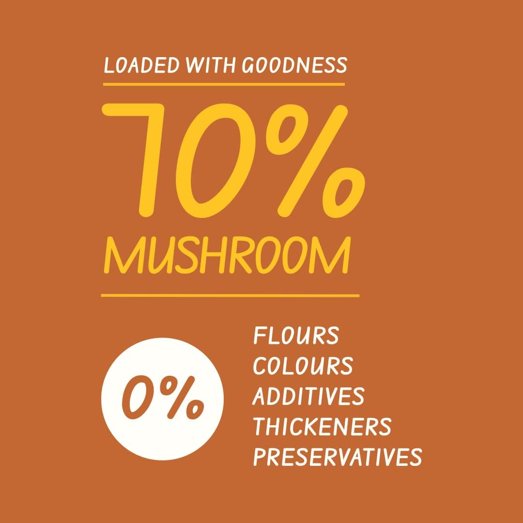 Simplify Foods Pepper Mushroom Instant Soup | Pack of 2 Single-Serve Sachets (Each Makes ~125 ml) | Made with 70% Real Mushroom & Cracked Pepper | Just Add Hot Water | Travel-Friendly | Clean Label | 0% Additives or Preservatives — image 5