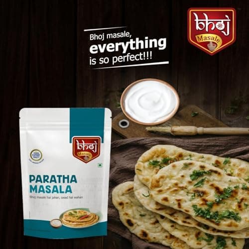 Bhoj Masale Paratha Masala Powder 200Gm Each (Pack of 2)|Premium Artisanal Jain Spices With Rich & Strong Flavour|Ready To Use|No Added Colours|No Onion And No Garlic Added (Jain Friendly) — image 4