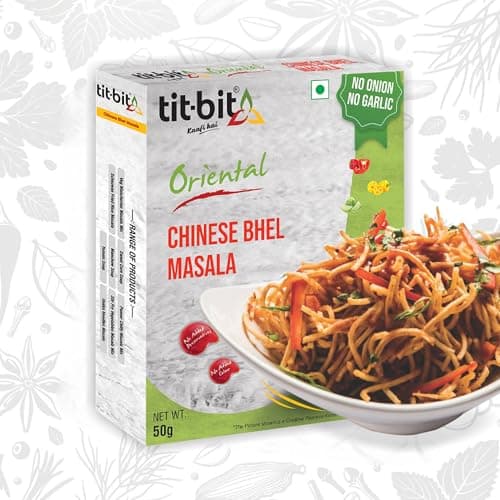 Tit-Bit Oriental - No Onion No Garlic Chinese Masala's Easy to Cook (Jumbo Combo),8 Count — image 7