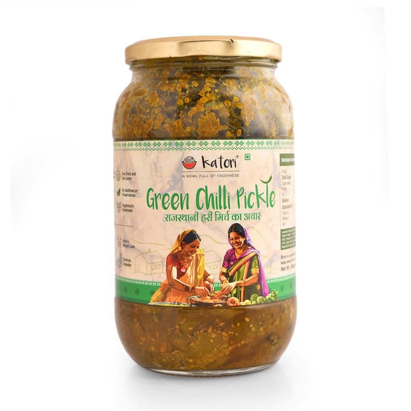 Katori Amla Pickle 450g | Traditional Homemade Amla Achar | Sun Cured Indian Gooseberry Pickle in Mustard Oil | No Preservatives | No Onion and Garlic — image 5