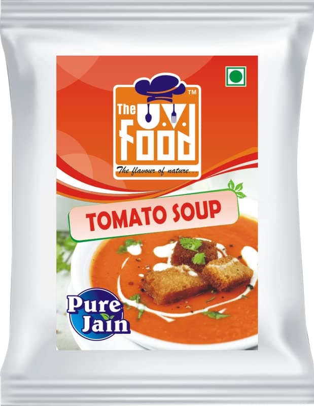 The U.V. Food Instant Mix/Premix Jain Tomato Soup Mix Powder | Easy to Make | Ready to Eat